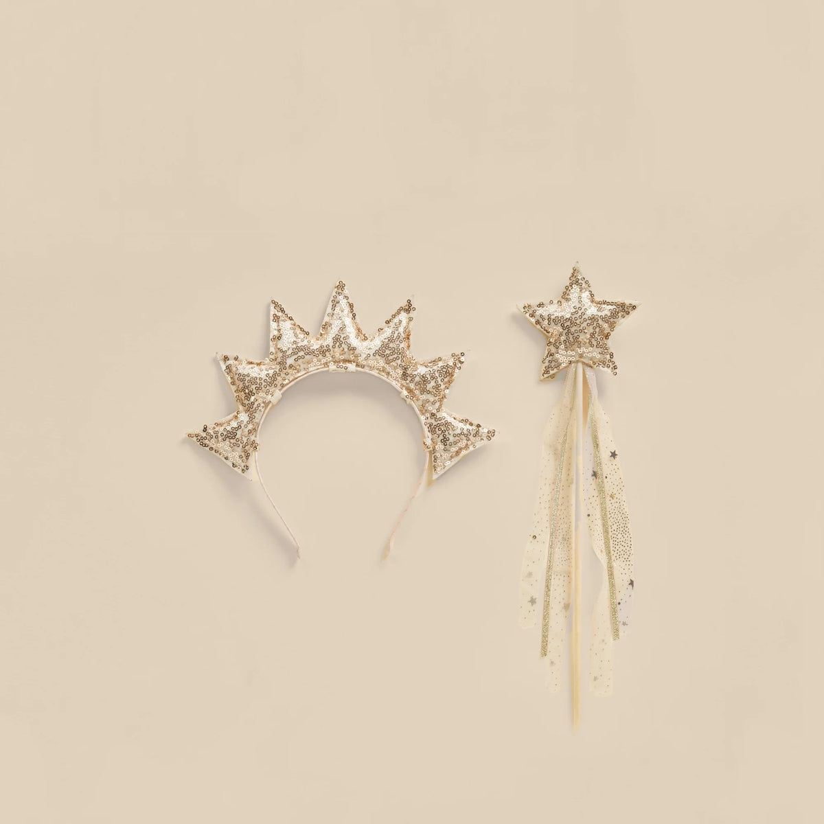 Noralee Sun Crown + Wand Gold
