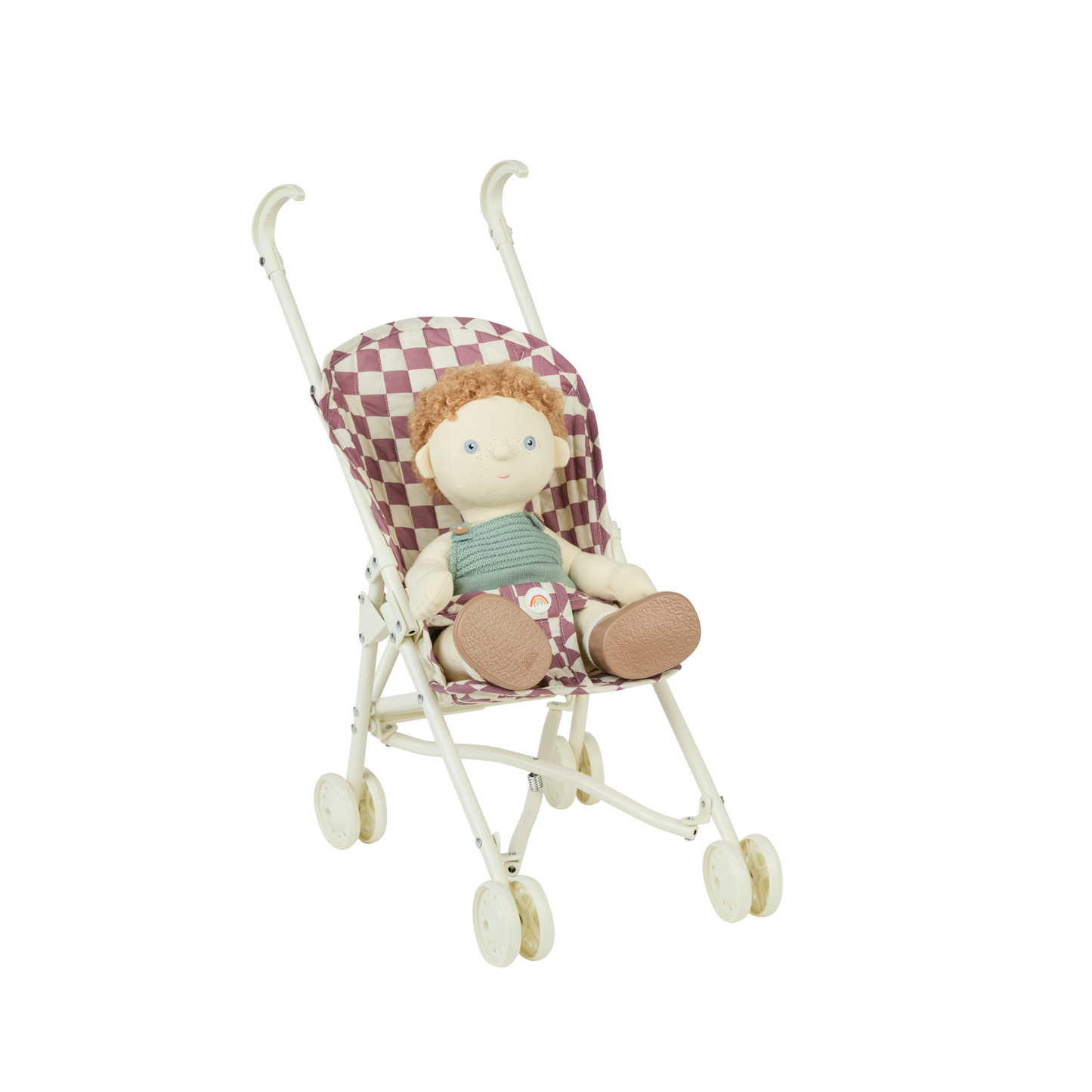 Olli Ella Sollie Stroller Plum Check