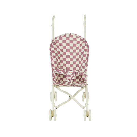 Olli Ella Sollie Stroller Plum Check