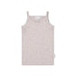 Jamie Kay Organic Cotton Fine Rib Singlet Lavender Fleck