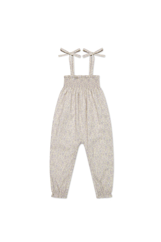 Jamie Kay Organic Cotton Summer Playsuit Chloe Lavender