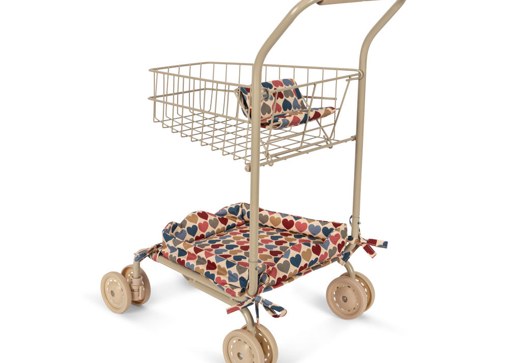 Konges Sløjd Kids Shopping Cart Coeur Bisous