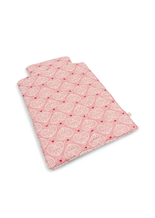 Konges Sløjd Doll Bedding Lacy Pink