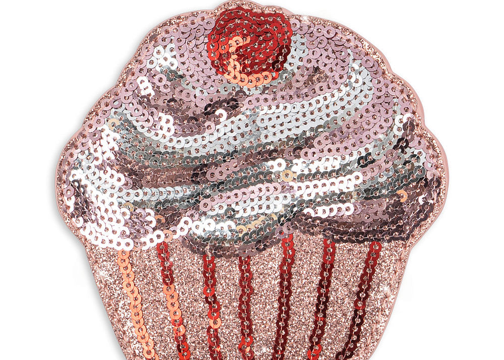 Konges Sløjd Cupcake Wallet Glitter Rose