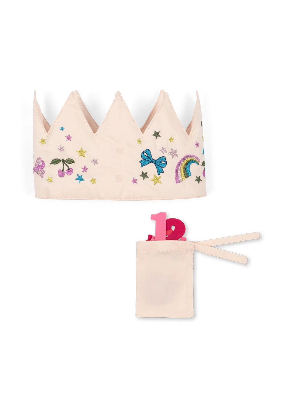 Konges Sløjd Birthday Crown Glitter Rainbow