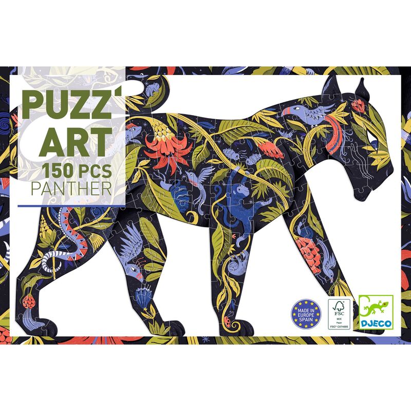 Djeco Panther 150pc Art Puzzle