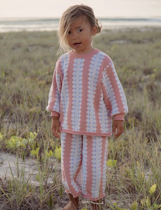 Olas Shimmer Mini Knit Pant