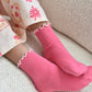 Ziggy Lou Socks Raspberry