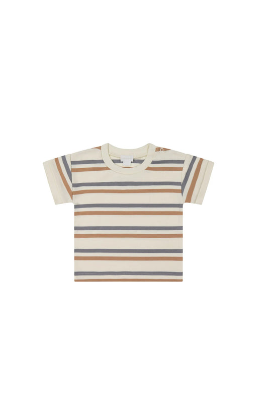 Jamie Kay Pima Cotton Eddie T-Shirt Hudson Stripe