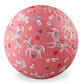 Crocodile Creek Playground Ball 18cm Unicorn Garden Pink
