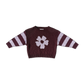 Grown Bloom Knit Pull Over - Plum