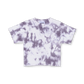 Grown Organic Knitted Tie Dye Rib Tee - Grape
