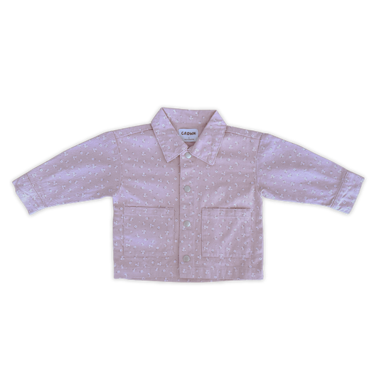 Grown Organic Bloom Denim Shirt Jacket