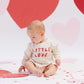 Quincy Mae Crewneck Bubble Romper Little Love