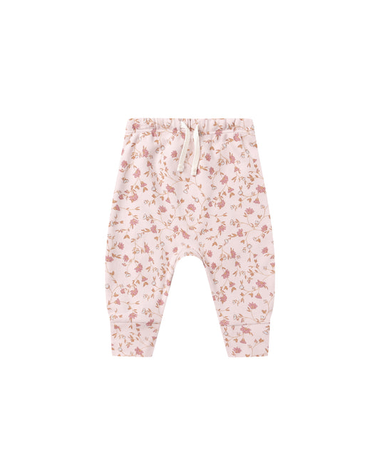 Quincy Mae Drawstring Pant Garden