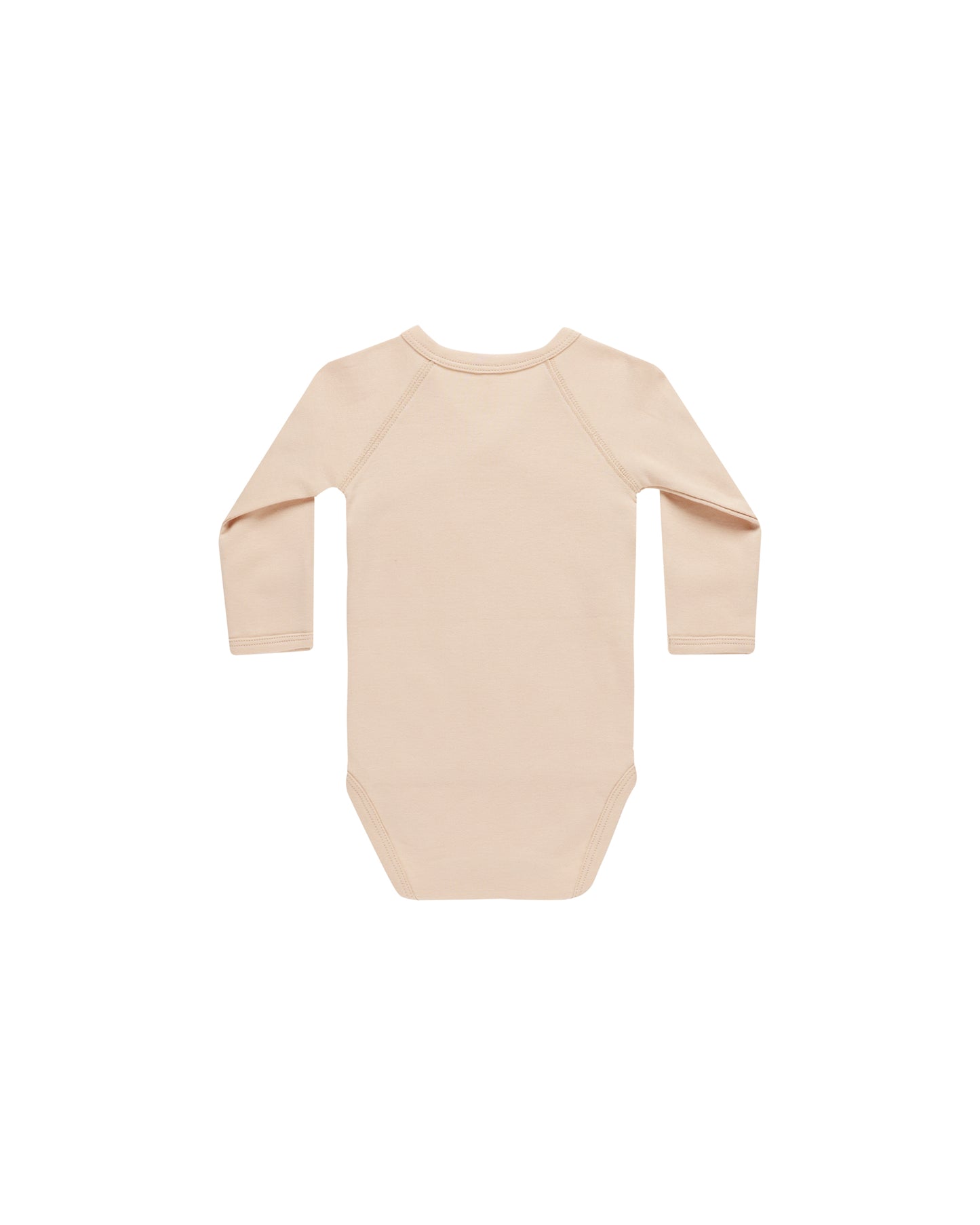 Quincy Mae Side Snap Bodysuit Shell