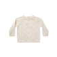 Quincy Mae Speckled Knit Sweater Natural Speckled