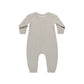 Quincy Mae Woven Jumpsuit Fog