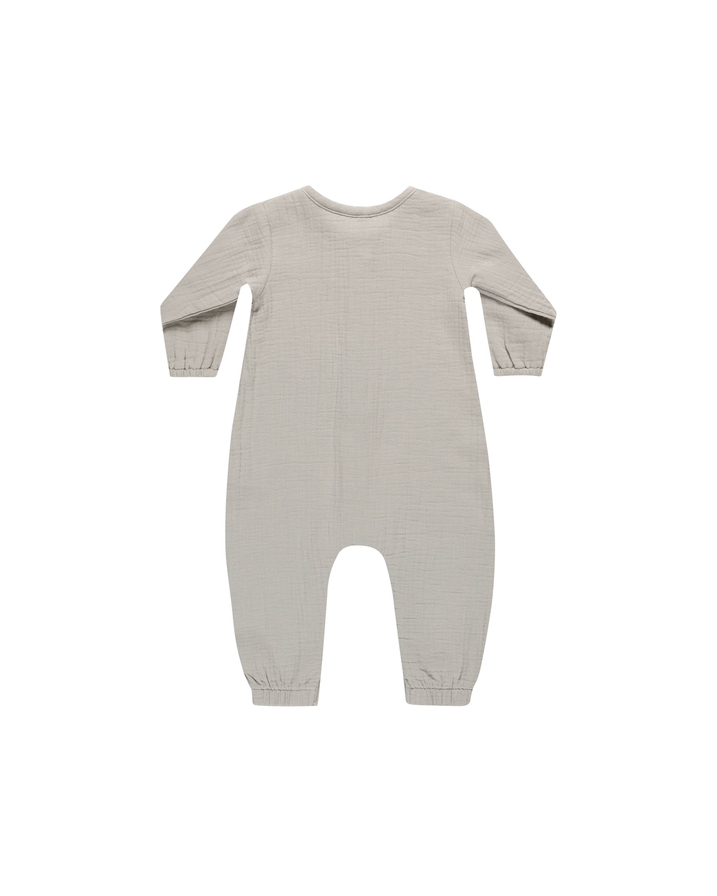 Quincy Mae Woven Jumpsuit Fog