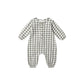 Quincy Mae Woven Jumpsuit Forest Check