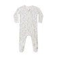 Quincy Mae Bamboo Zip Footie Cloud Floral