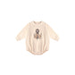 Quincy Mae Crewneck Bubble Romper Magic Cat