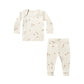 Quincy Mae Ribbed Tee + Legging Set Acorns