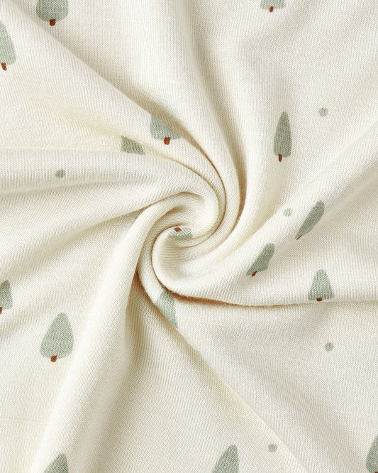 Quincy Mae Bamboo Pyjama Set Trees