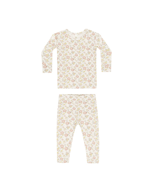 Quincy Mae Bamboo Pyjama Set Bloom