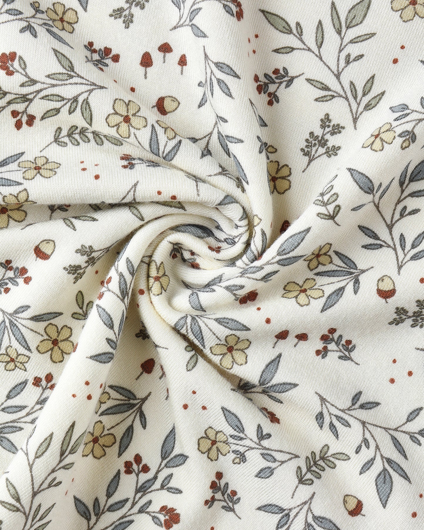 Quincy Mae Bamboo Pyjama Set Woodland