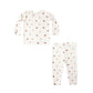 Quincy Mae Bamboo Pyjama Set Pumpkins