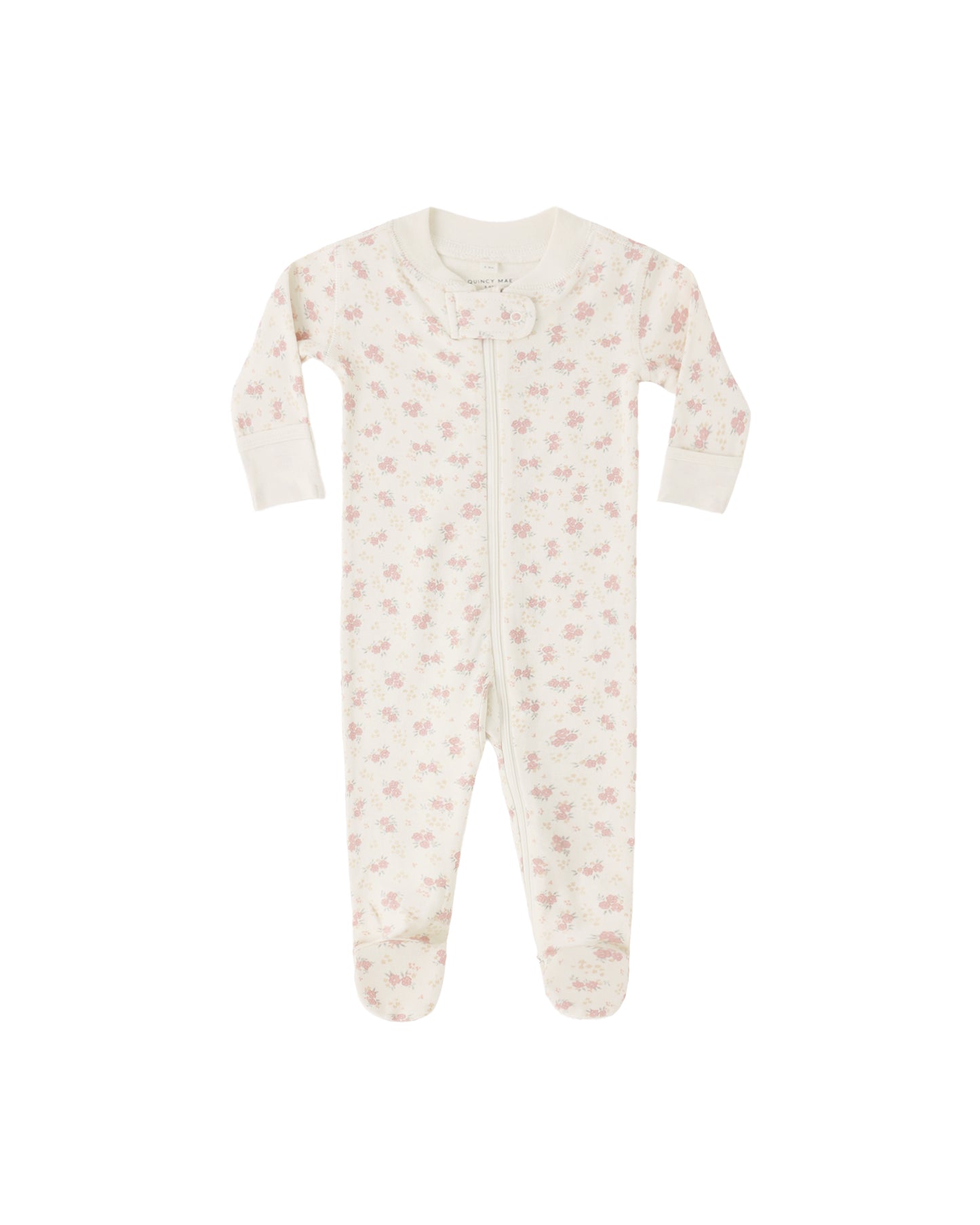 Quincy Mae Long Sleeve Sleeper Flower Field