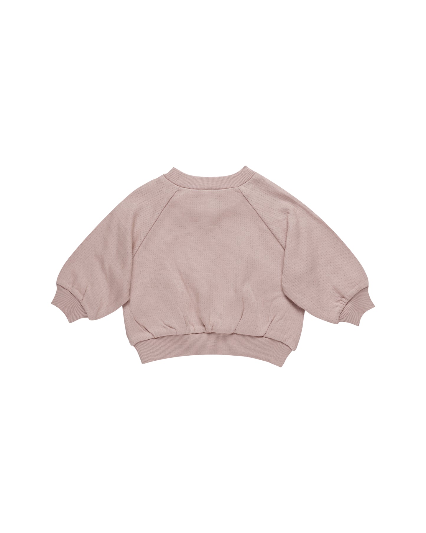 Quincy Mae Pocket Sweatshirt Mauve