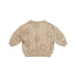 Quincy Mae Relaxed Fleece Sweatshirt Lions Latte