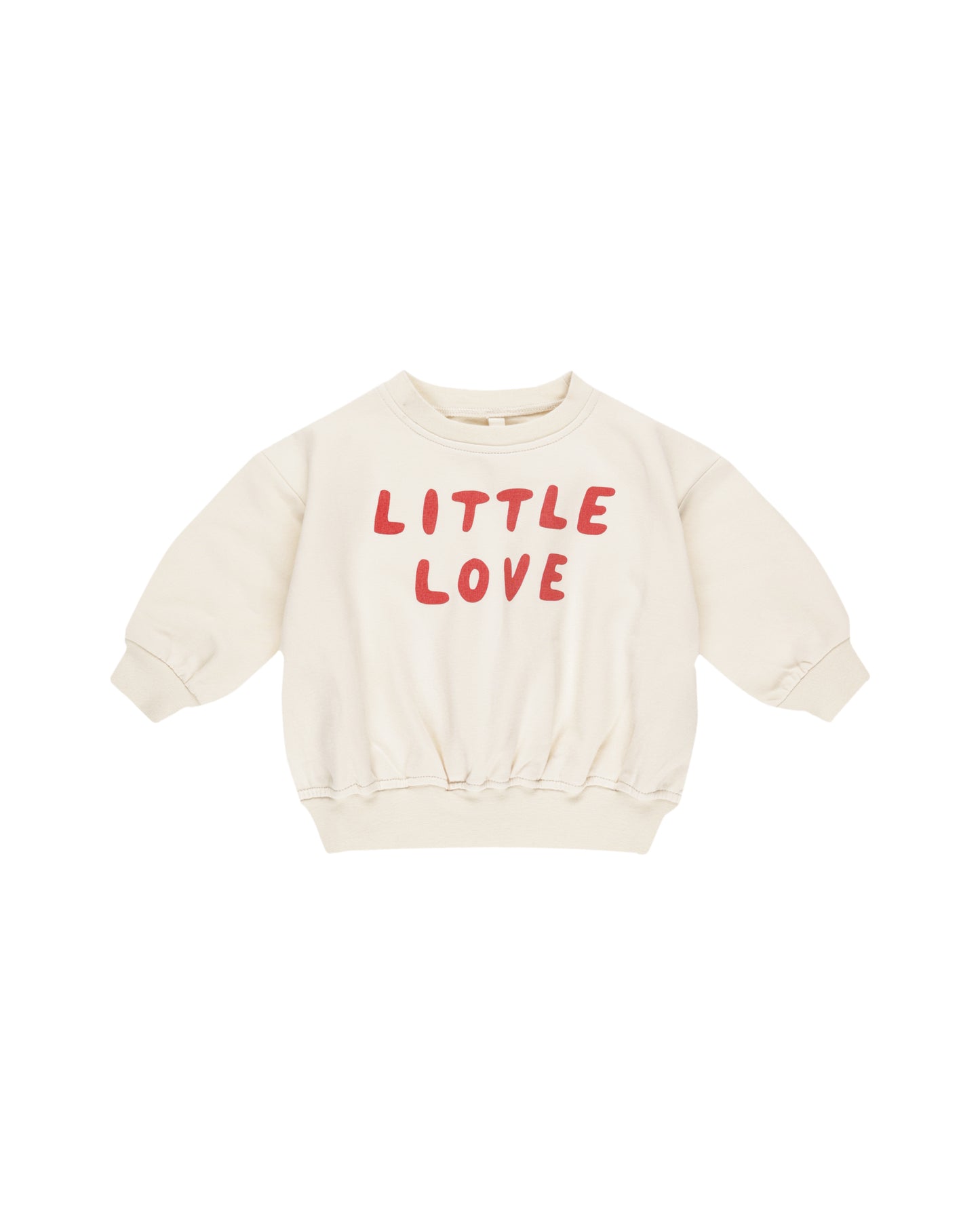 Quincy Mae Relaxed Fleece Sweatshirt Little Love