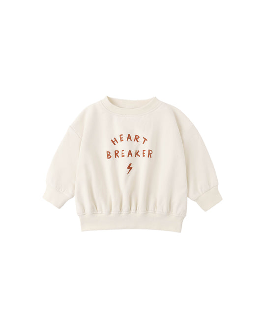 Quincy Mae Relaxed Sweatshirt Heart Breaker