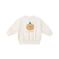 Quincy Mae Relaxed Fleece Sweatshirt Pumpkin