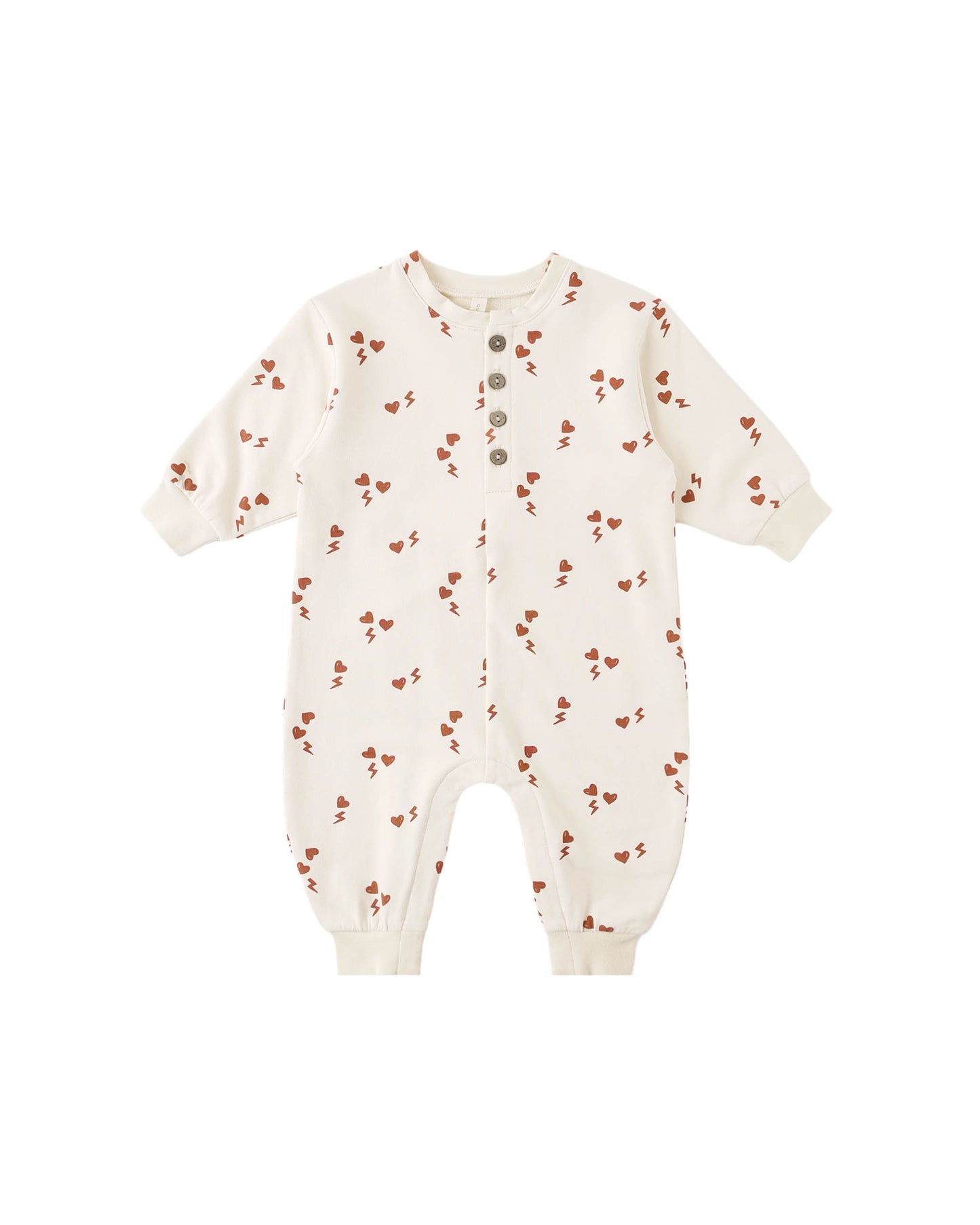 Quincy Mae Relaxed Jumpsuit Electric Heart