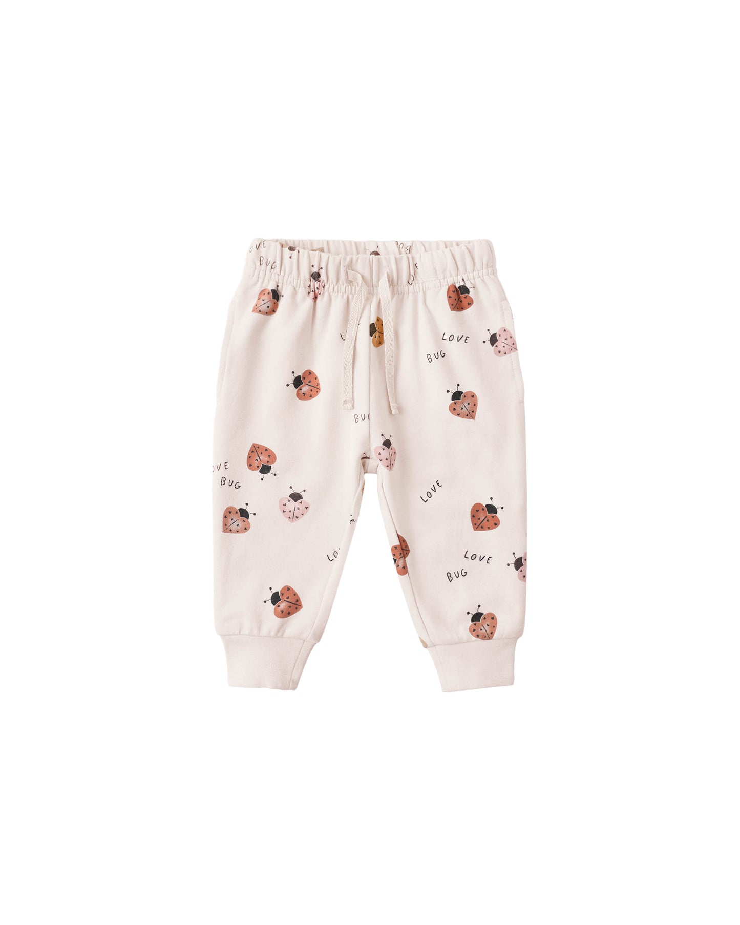 Quincy Mae Relaxed Sweatpant Love Bug