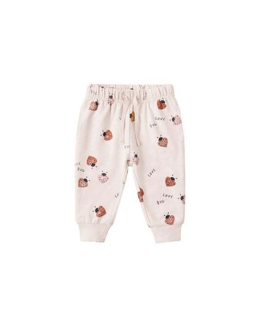 Quincy Mae Relaxed Sweatpant Love Bug