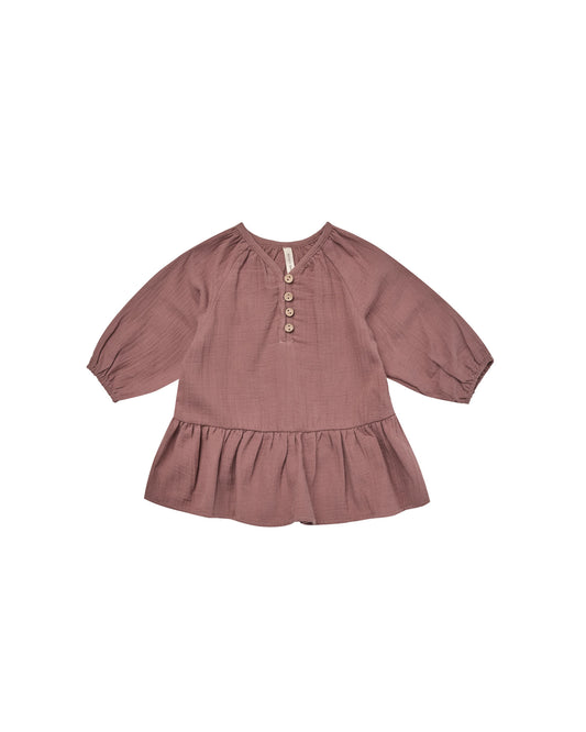Quincy Mae Lany Dress Fig