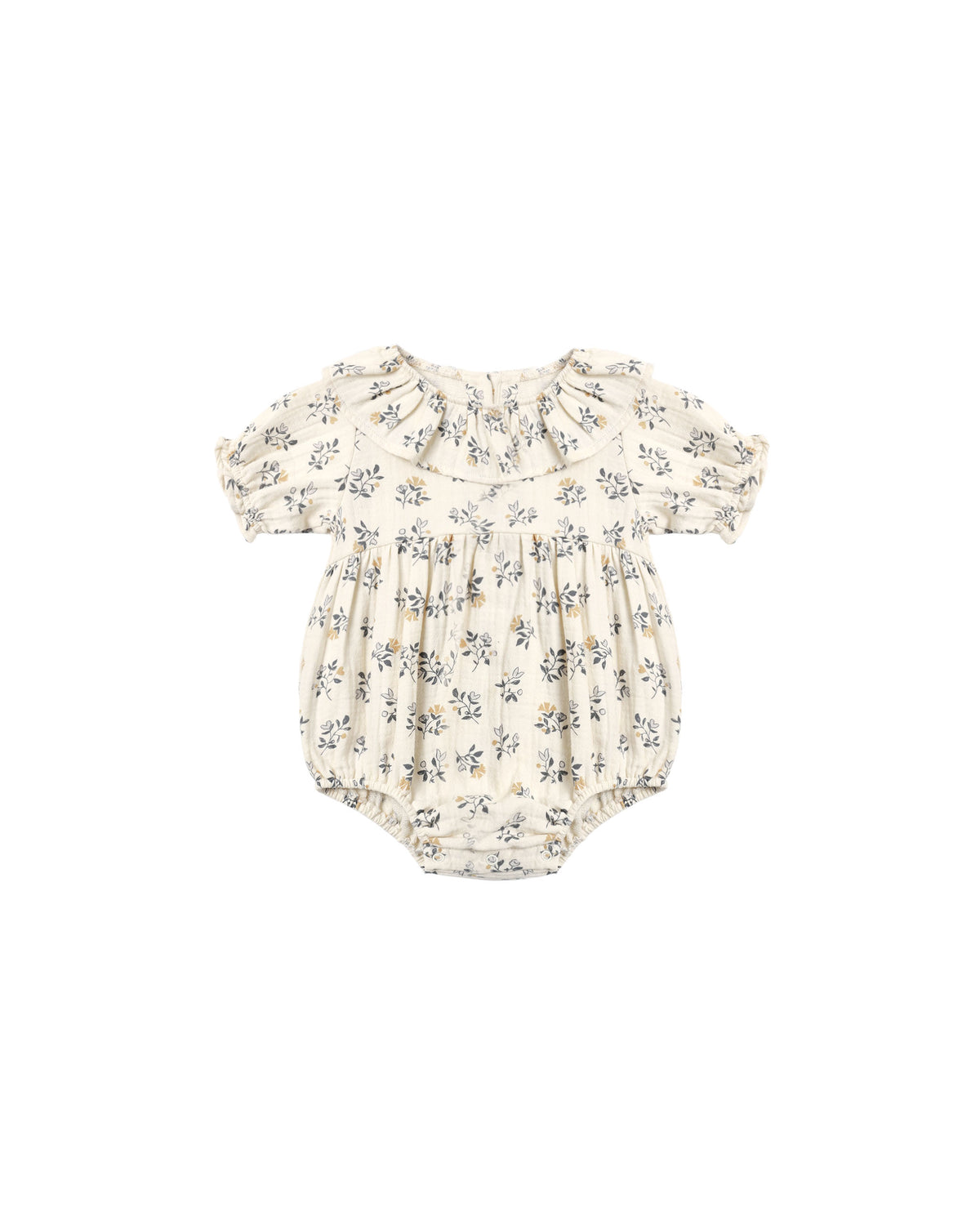 Quincy Mae Collared Romper French Floral