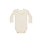 Quincy Mae Ruffle Collar Bodysuit - Natural