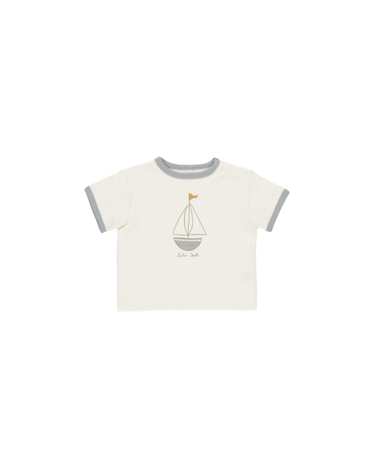 Quincy Mae Ringer Tee Boat