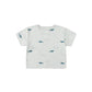 Quincy Mae Boxy Tee Narwhals