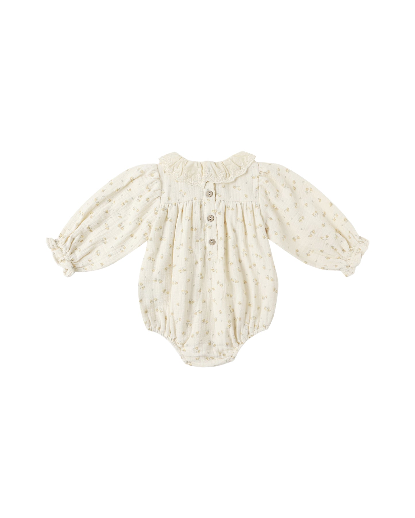 Quincy Mae Callie Romper Golden Floral