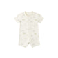 Quincy Mae Zip Short Sleeve Sleeper Dinosaur