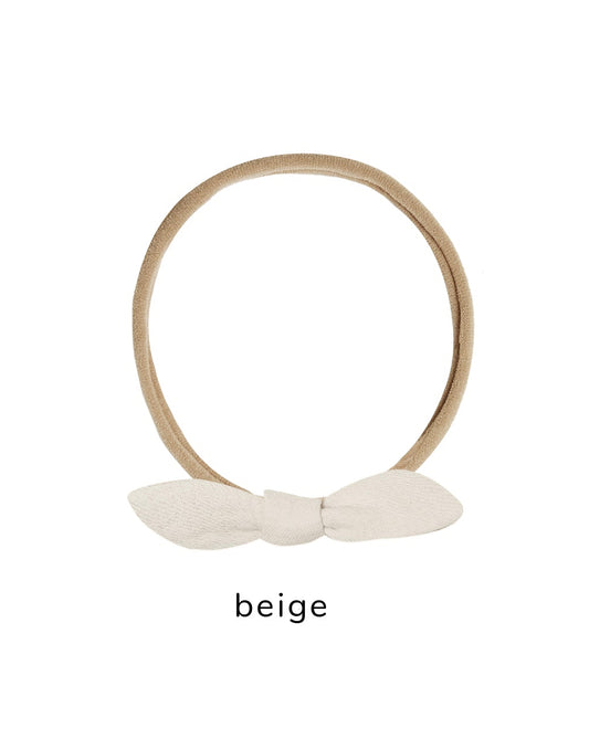 Quincy Mae Little Knot Headband Natural