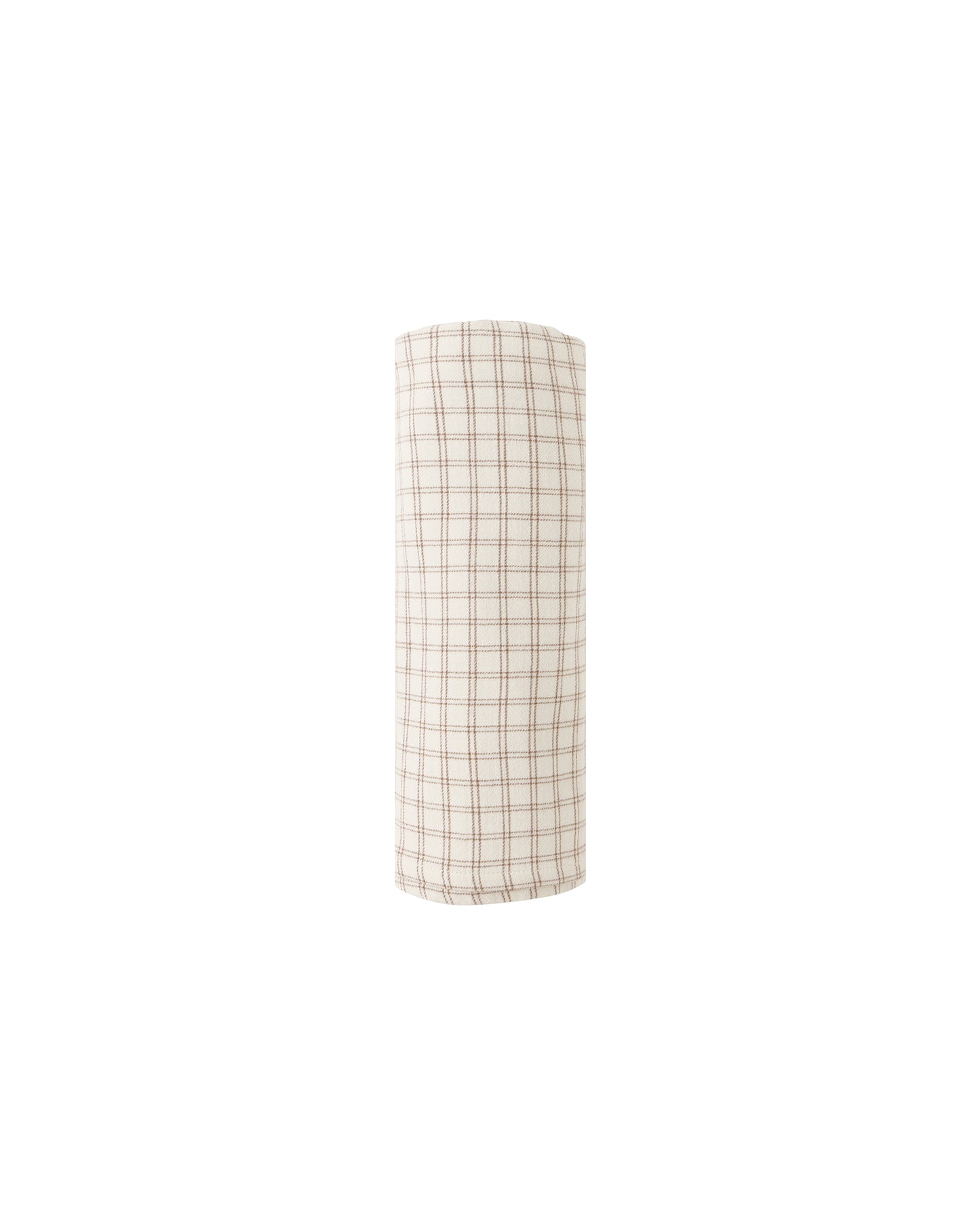 Quincy Mae Woven Swaddle Cedar Check