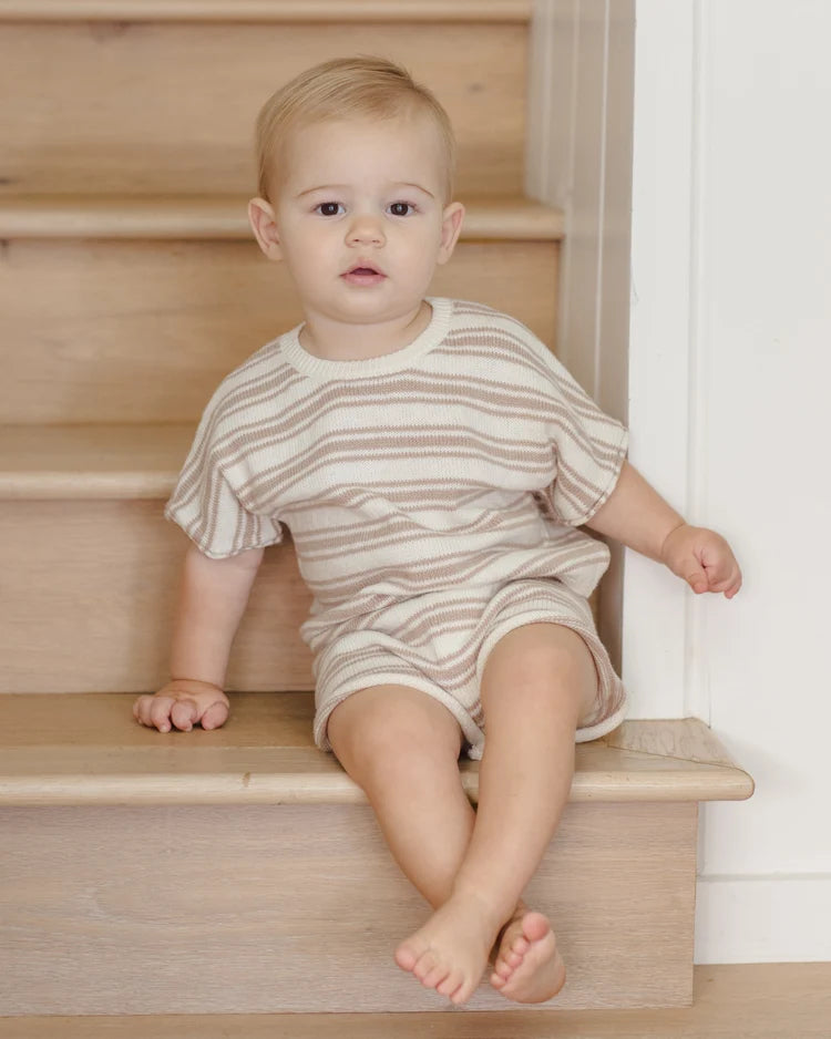 Quincy Mae Relaxed Summer Knit Set Oat